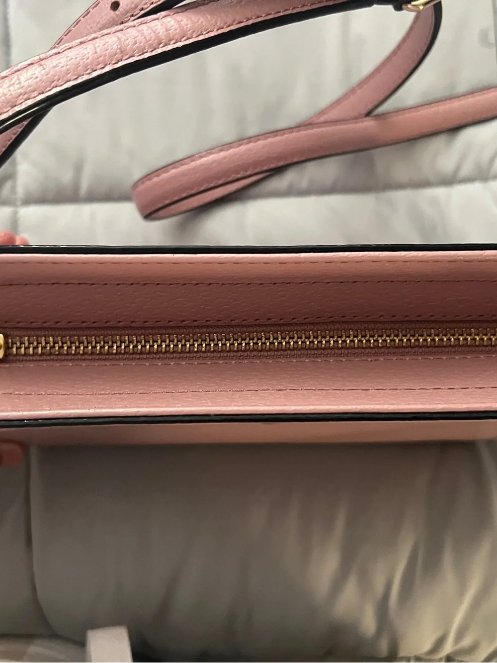 kate spade Blush Pink Pebbled Leather Crossbody